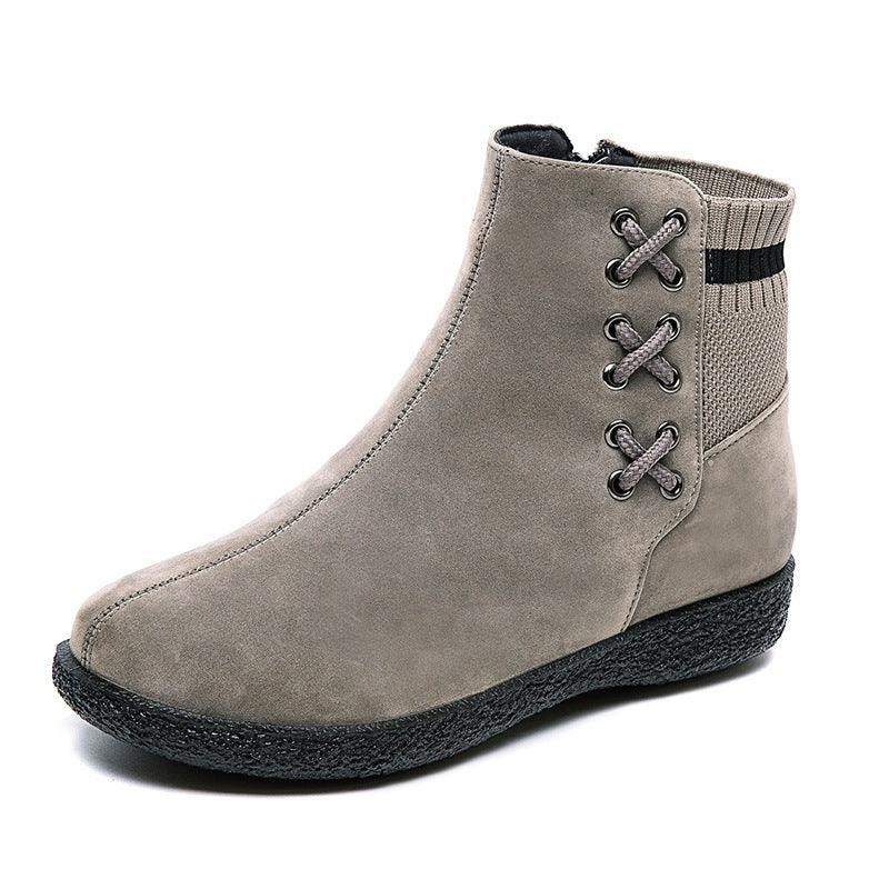 women's snow boots with wool lining, view 2 - MRSLM