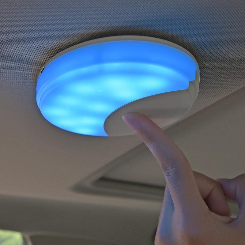 Led Two-color Patting Light Interior Decorative Light (White with blue) - MRSLM