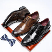 Men's British leather dress shoes, view 8 - MRSLM