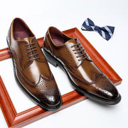 Men's British leather dress shoes, view 13 - MRSLM