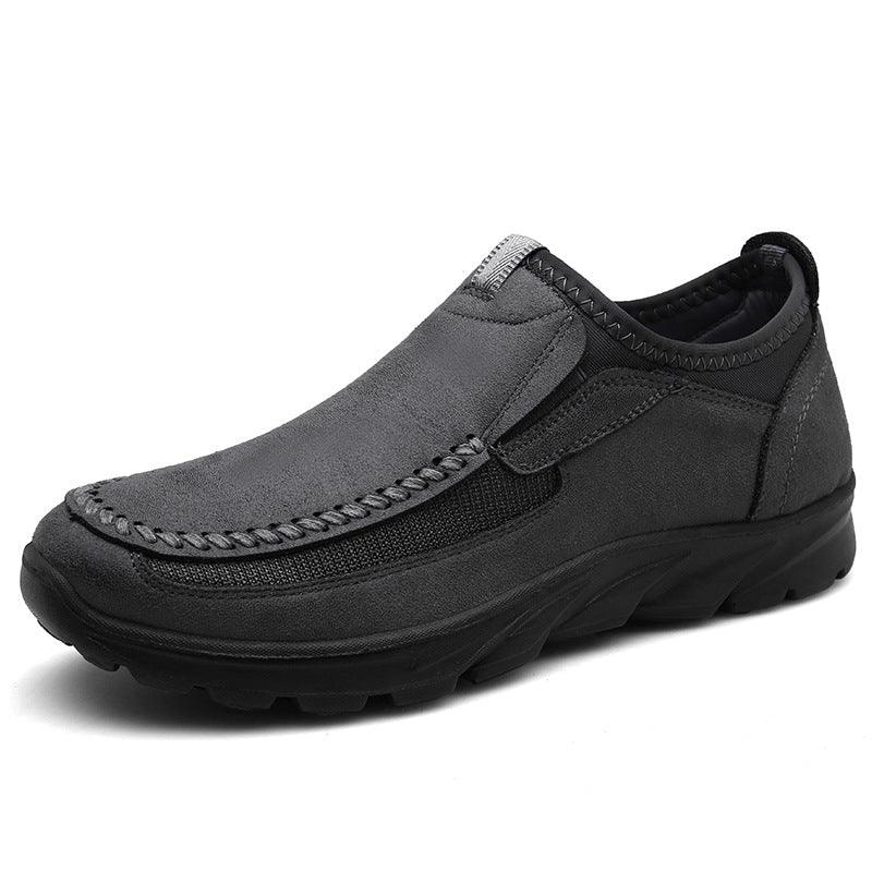 Men's casual faux leather shoes, view 11 - MRSLM