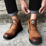 Plus size men's high top boots, view 3 - MRSLM