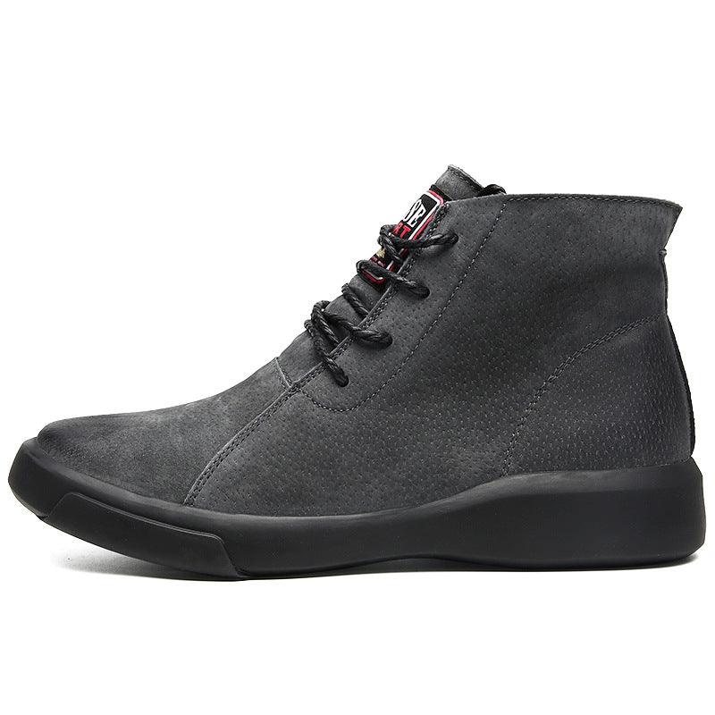 Plus size men's high top boots, view 7 - MRSLM