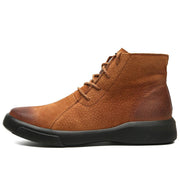 Plus size men's high top boots, view 9 - MRSLM