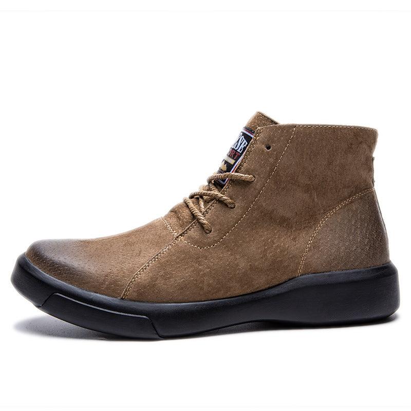 Plus Size Men's High Top Boots