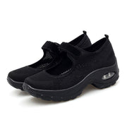 women's breathable flat walking shoes, view 3 - MRSLM