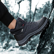 Men's thick velvet outdoor boots, view 2 - MRSLM
