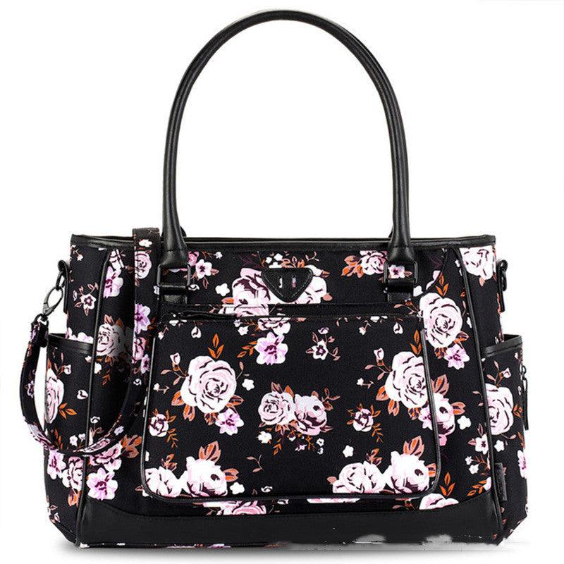 Multifunctional mommy shoulder bag, view 6 - MRSLM