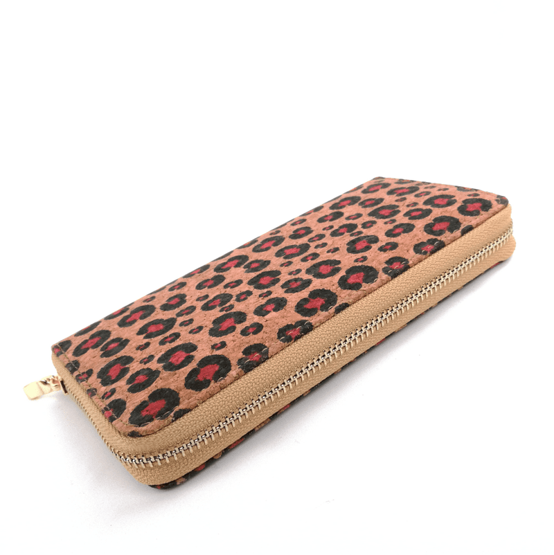 Retro cork kraft paper wallet, view 2 - MRSLM