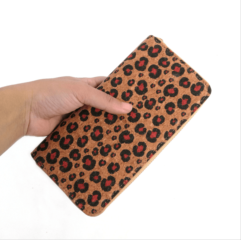 Retro cork kraft paper wallet - MRSLM