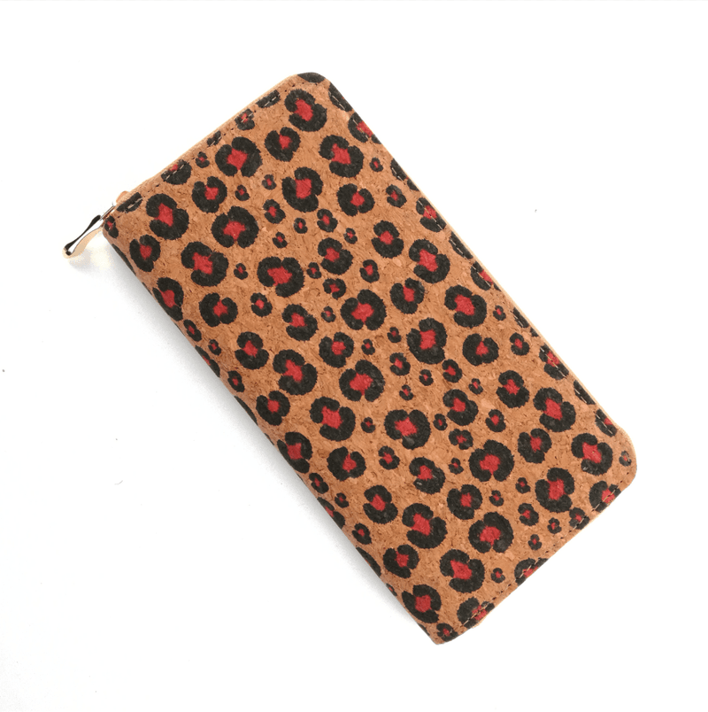 Retro cork kraft paper wallet, view 6 - MRSLM