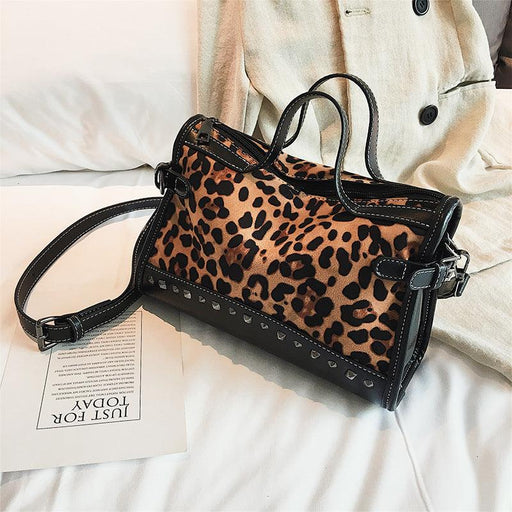 PU Boston shoulder bag, view 2 - MRSLM