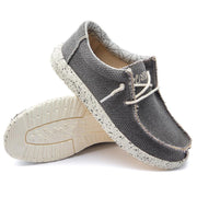 Men's casual canvas driving loafers, view 3 - MRSLM