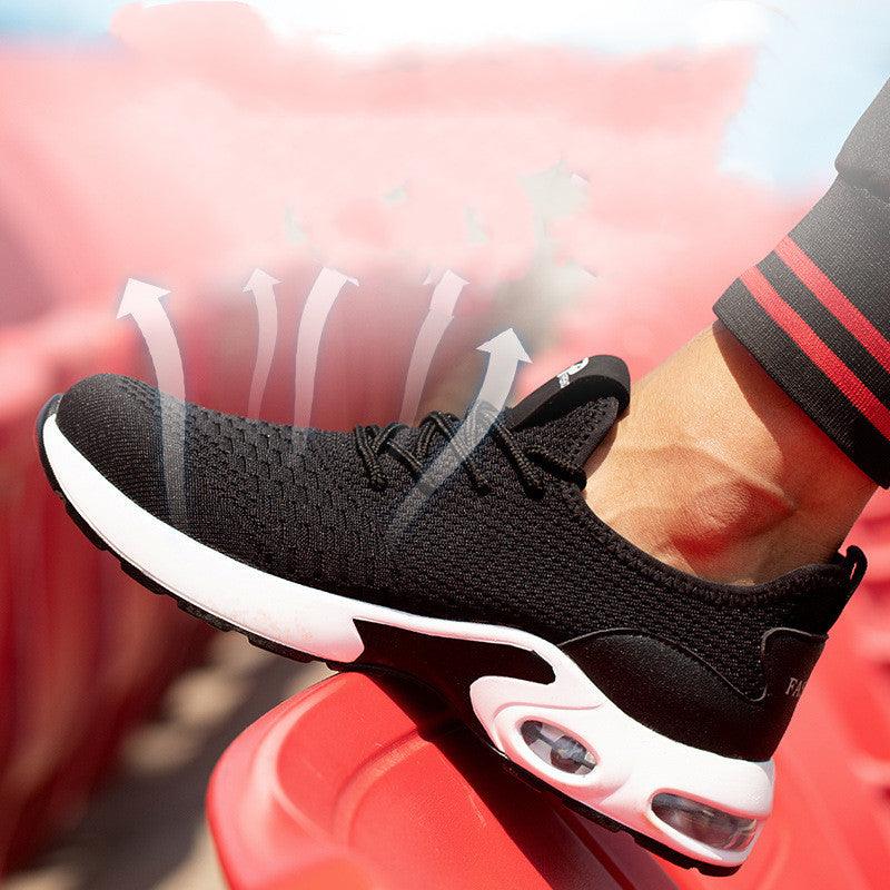 Breathable Lightweight Anti-Smash Safety Shoes