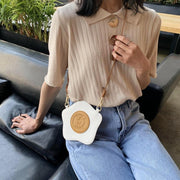 Creative printed one-shoulder bag, view 2 - MRSLM