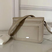 cowhide buckle small square bag, view 10 - MRSLM