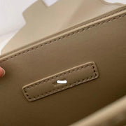 cowhide buckle small square bag, view 8 - MRSLM