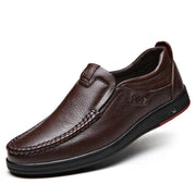 Men's leather casual shoes, view 3 - MRSLM