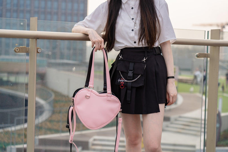 small heart-shaped messenger bag - MRSLM