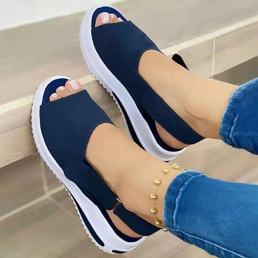 Women's Velcro summer sandals, view 2 - MRSLM