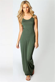 women's long tank dress, view 12 - MRSLM