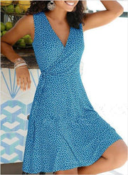 Floral belt dress, view 4 - MRSLM