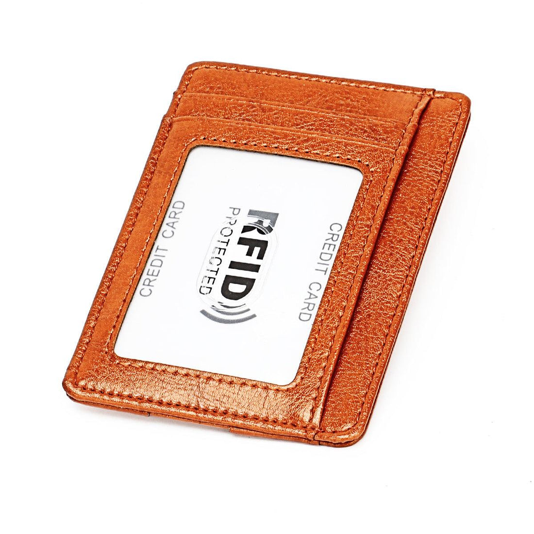 Carbon Fiber Microfiber Money Clip Wallet