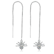 shining star tassel drop earrings, view 8 - MRSLM