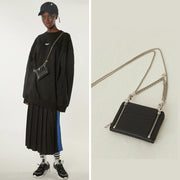 mini chain messenger bag, view 3 - MRSLM