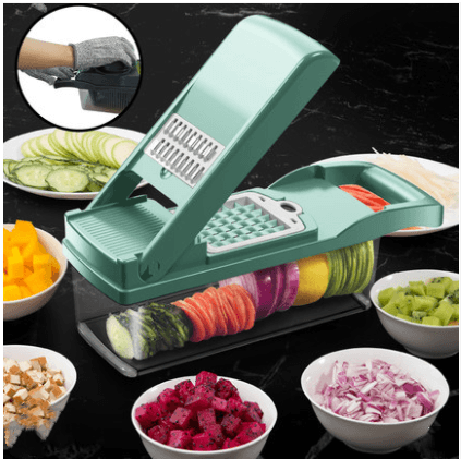 Vegetable Cutting Artifact Kitchen Diced Fruit Multi-Function Shredded Potatoes - MRSLM