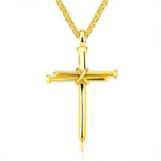 Stainless steel nail necklace, view 6 - MRSLM