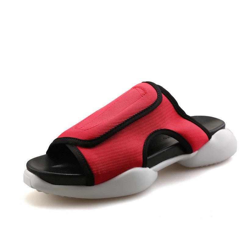 Men's thick-soled slip-on beach slippers - MRSLM