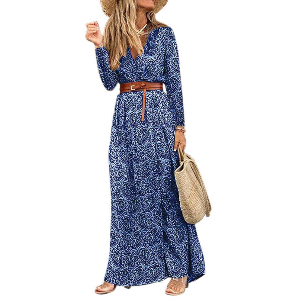 Women's V-Neck Floral Dress - Perfect for Every Occasion