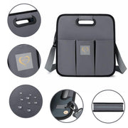 Portable diaper bag with folding baby bed, view 5 - MRSLM