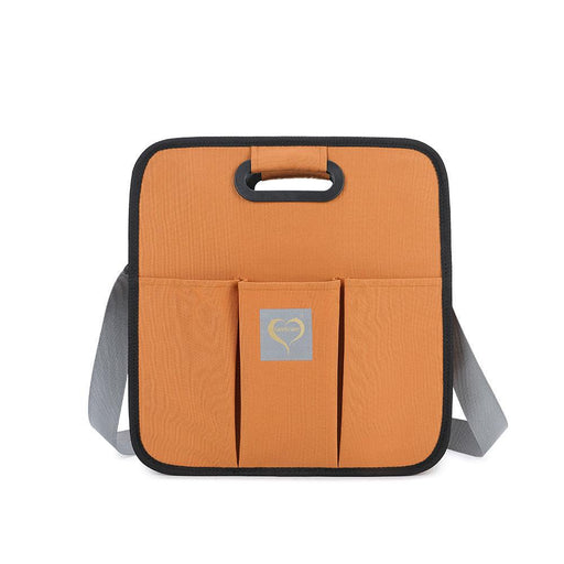 Portable diaper bag with folding baby bed, view 3 - MRSLM