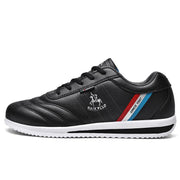 Men's retro white casual sneakers, view 2 - MRSLM