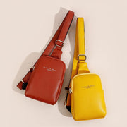 Women's PU crossbody chest bag, view 3 - MRSLM