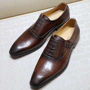 Men's business Oxford dress shoes, view 4 - MRSLM