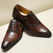 Men's business Oxford dress shoes, view 3 - MRSLM