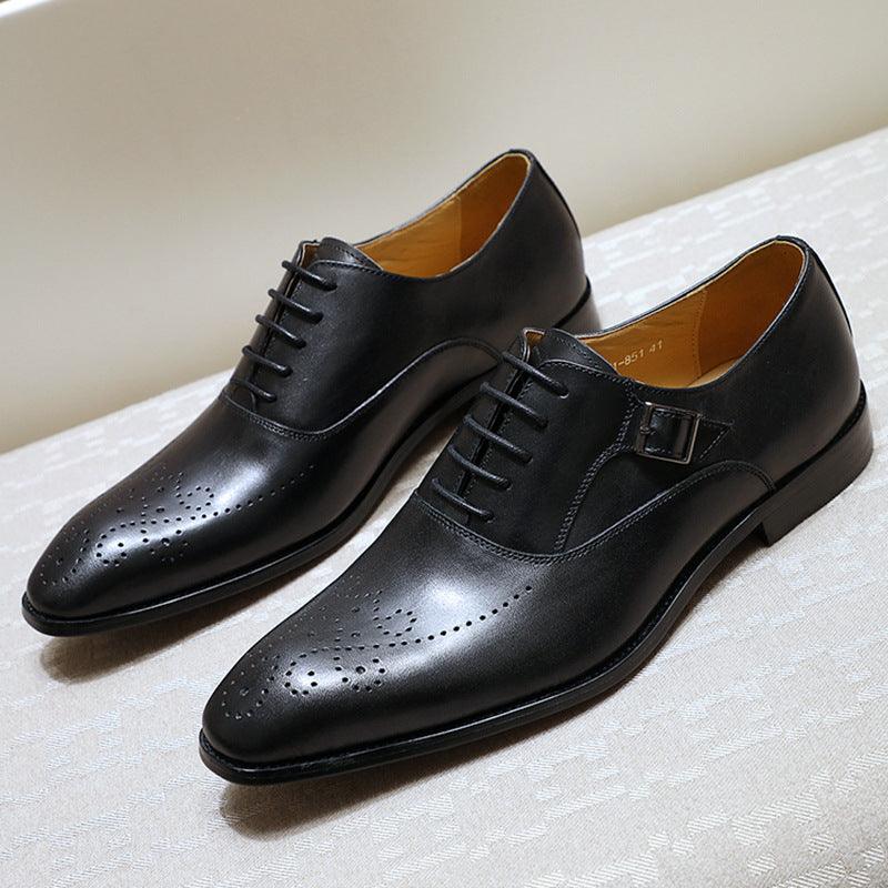 Men's business Oxford dress shoes, view 5 - MRSLM