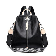 women's soft leather backpack, view 9 - MRSLM