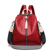women's soft leather backpack, view 8 - MRSLM