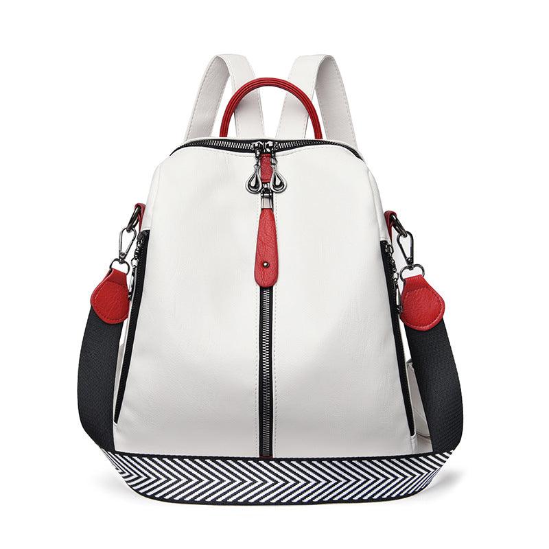 women's soft leather backpack, view 10 - MRSLM