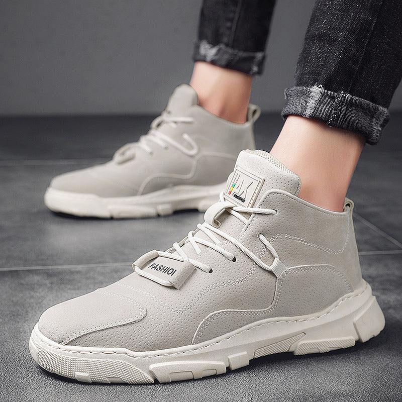 Youth outdoor mid-top desert boots, view 2 - MRSLM