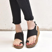 plus size wedge sandals - MRSLM