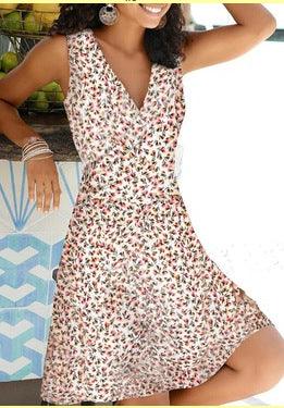Floral belt dress, view 6 - MRSLM