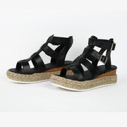 women's wedge ankle strap sandals, view 5 - MRSLM