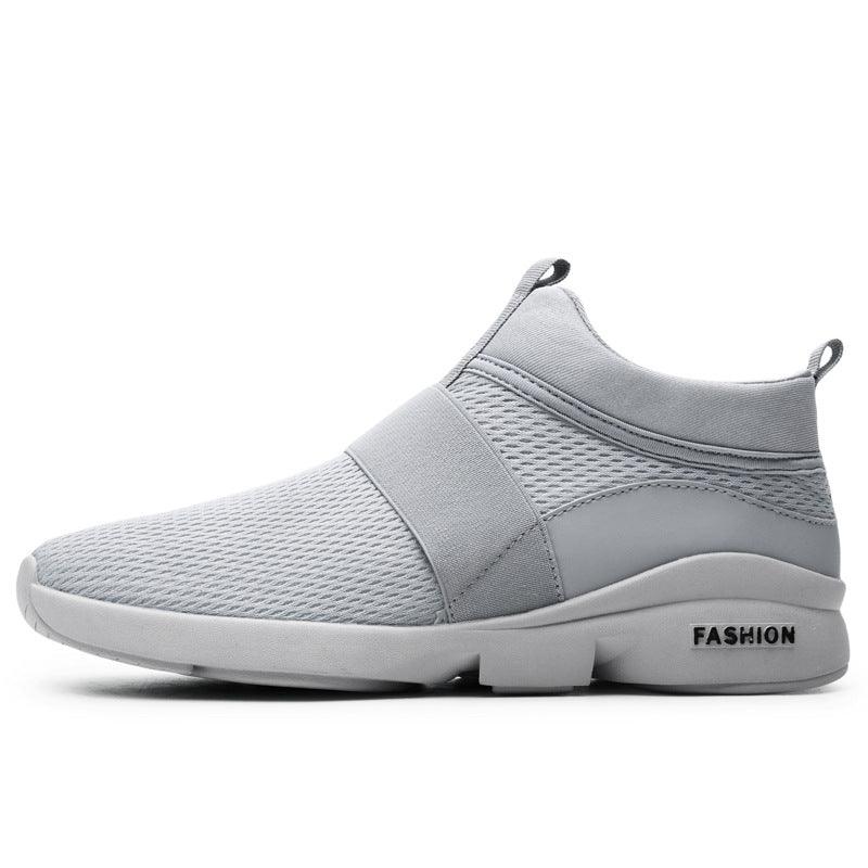 plus size men's breathable mesh shoes, view 3 - MRSLM