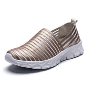 women's slip-on mesh flat lazy shoes - MRSLM