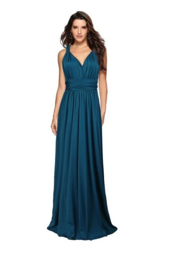 Women Bandage Convertible Boho Maxi Dress - MRSLM